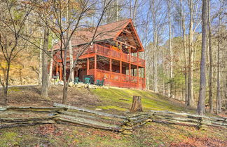 Photo 1 - Creekside Sevierville Cabin: Game Room & Hot Tub