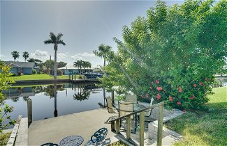 Photo 1 - Waterfront Cape Coral Home: Dock & Screened Porch