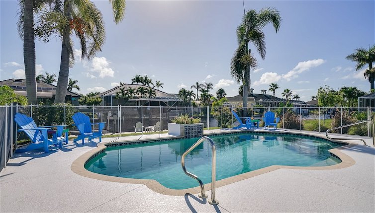 Photo 1 - Waterfront Cape Coral Home w/ Pool, Dock & Grill