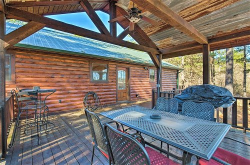 Photo 18 - Broken Bow Cabin w/ Hot Tub & Covered Deck