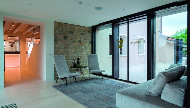 Sitzecke in der Lobby