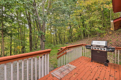 Photo 12 - Rustic Red Cabin w/ Deck in Maggie Valley Club