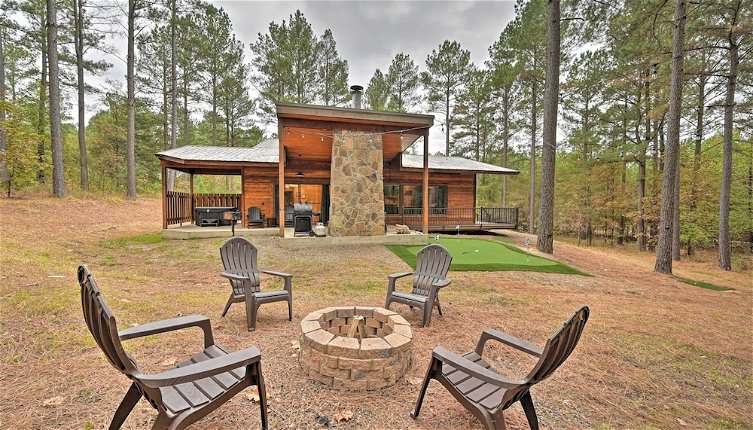 Photo 1 - 'nature Resides' Cabin w/ Hot Tub & Fire Pit