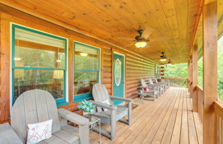 Photo 1 - 'moonshine Manor' Cabin w/ Fire Pit & Hot Tub