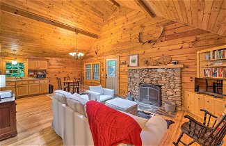 Photo 1 - Secluded Waynesville Cabin: Deck, Grill & Fire Pit