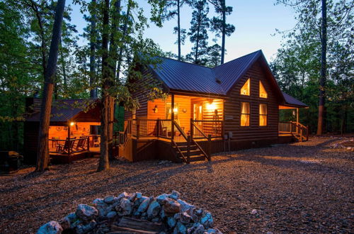 Photo 8 - Broken Bow Rental Cabin w/ Outdoor Fireplace