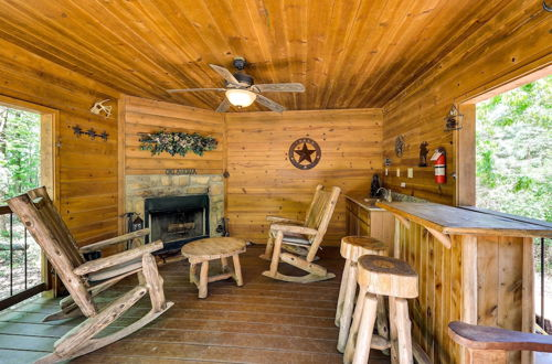 Photo 20 - Broken Bow Rental Cabin w/ Outdoor Fireplace