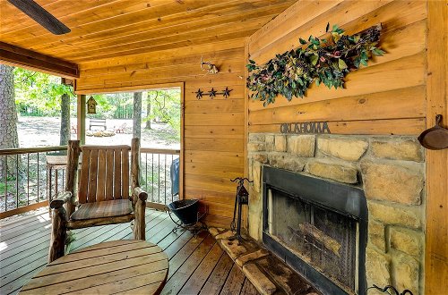 Photo 24 - Broken Bow Rental Cabin w/ Outdoor Fireplace