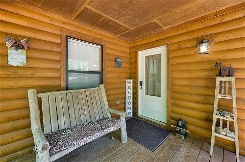 Photo 14 - Broken Bow Rental Cabin w/ Outdoor Fireplace