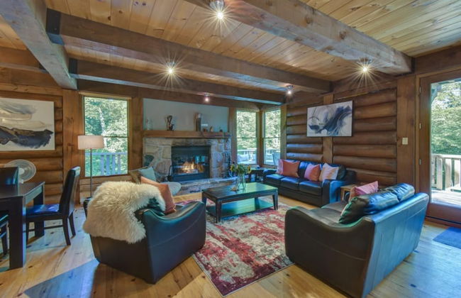 Spacious log Cottage Resort Access Citq 242255 - Foto 5