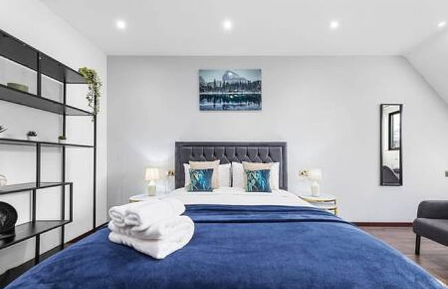 Stylish King Size Bed Studio Near Central London - Foto 7