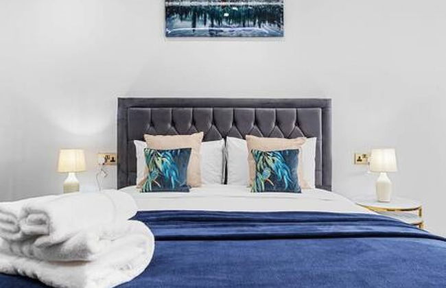 Stylish King Size Bed Studio Near Central London - Foto 8