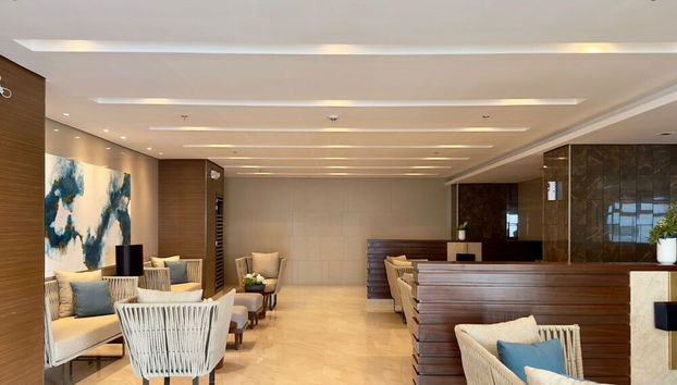 Sitzecke in der Lobby