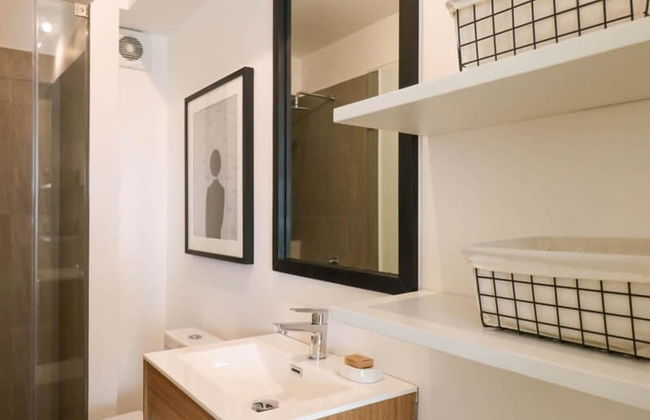 w Bright 1BR w AC in Barranco - Foto 12