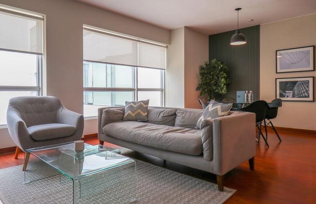 w Lush 2BR w AC Near Kennedy Park in Miraflores - Foto 14