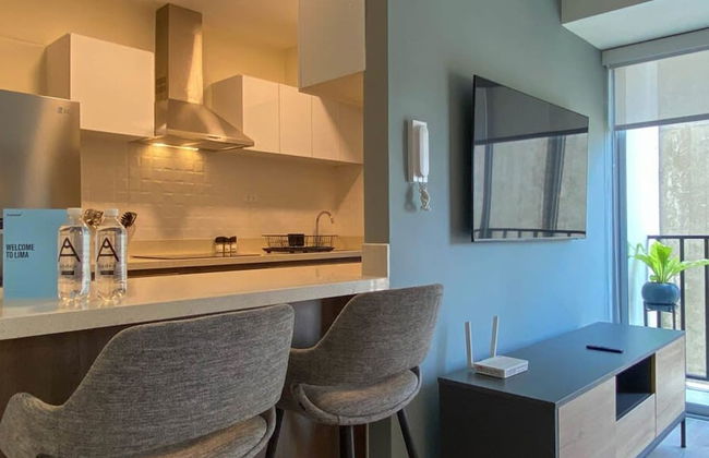 w Beautiful 1BR in Miraflores - Foto 7