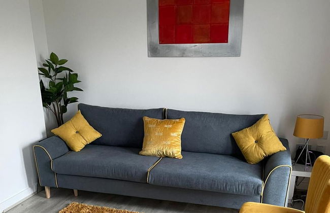 2 Bed-sleeps 7-free Parking-balcony - Foto 6
