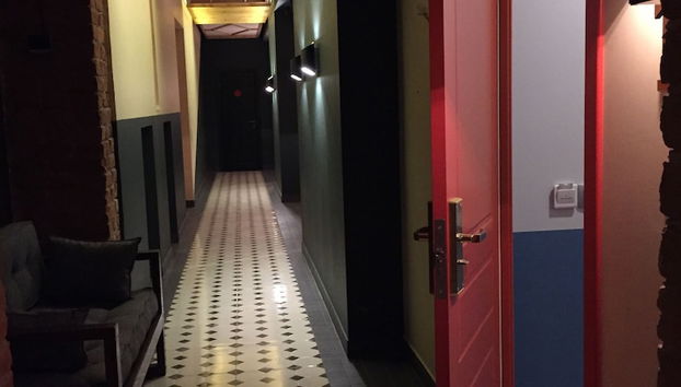 Sitzecke in der Lobby