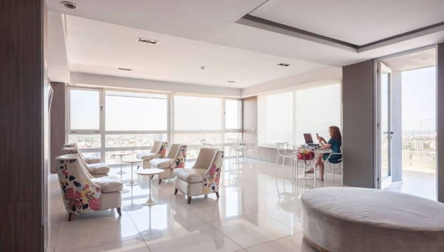 Sitzecke in der Lobby