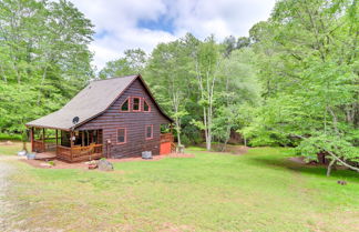 Photo 1 - Blue Ridge Cabin Rental w/ Deck & Screened Porch