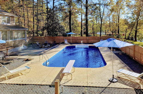 Photo 10 - Lakefront Macon Home w/ Pool, Dock & Fire Pit