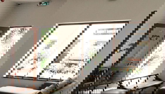 Sitzecke in der Lobby