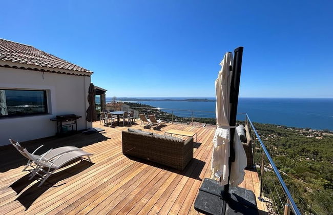 Villa Vue Mer 180 - Face aux îles d’Or - Foto 24