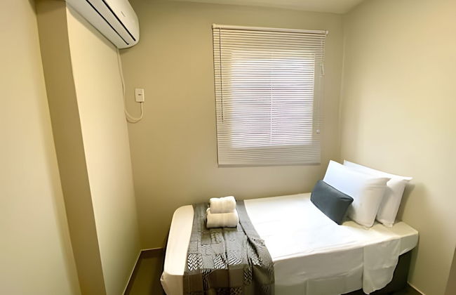 APTO prox Ponte amizade 5 pessoas com AC - Photo 8