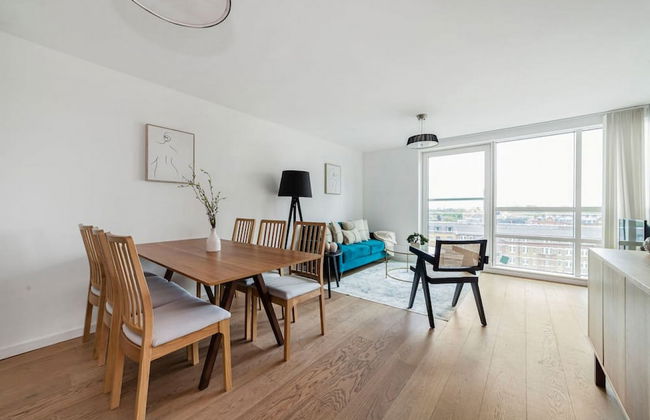 Stunning 2B Vauxhall Apt near Thames & Tube - Foto 13