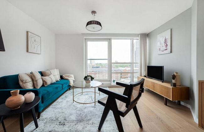 Stunning 2B Vauxhall Apt near Thames & Tube - Foto 14