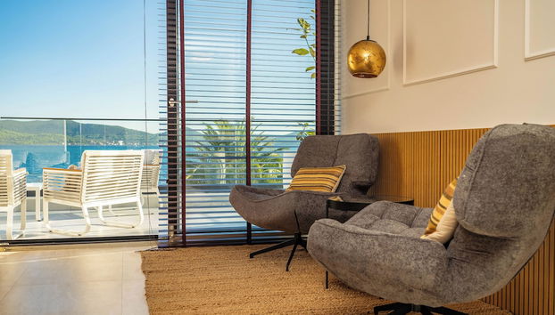 Sala de estar do lobby