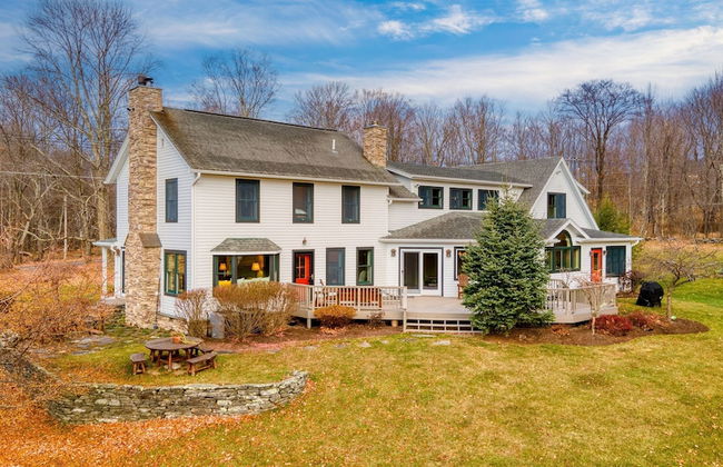 West Settlement Ranch by Avantstay Hudson Valley Escape Firepit Patio Yard - Foto 41