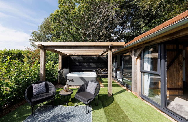 Romantic Countryside Lodge With Hot Tub - Foto 19