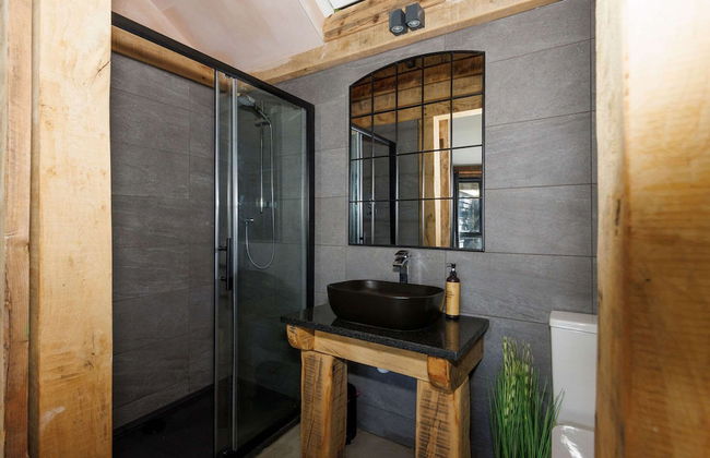 Romantic Countryside Lodge With Hot Tub - Foto 3