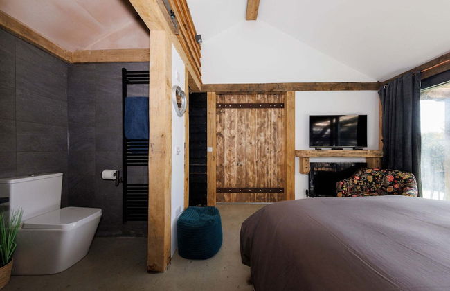 Romantic Countryside Lodge With Hot Tub - Foto 13