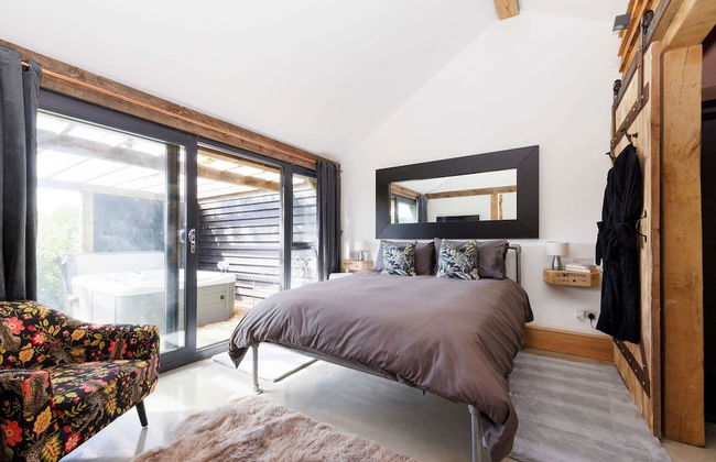 Romantic Countryside Lodge With Hot Tub - Foto 11