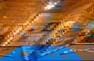 Photo 3 - A View for All Seasons Luxe Smoky Mountain Cabin With Hot Tubs Game Room