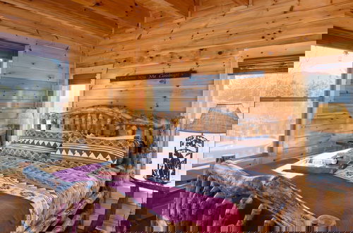 Photo 30 - A View for All Seasons Luxe Smoky Mountain Cabin With Hot Tubs Game Room