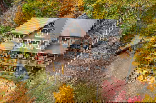 Photo 68 - A View for All Seasons Luxe Smoky Mountain Cabin With Hot Tubs Game Room