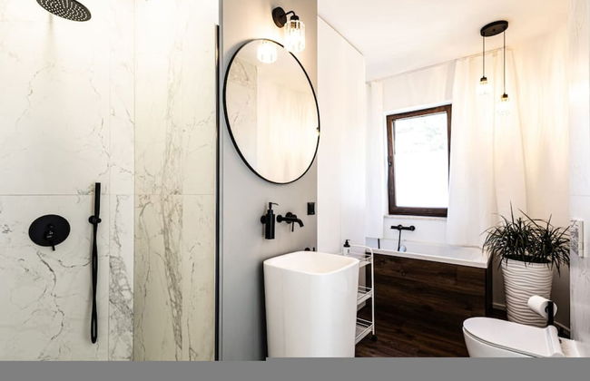 Escada Luksusowy Apartament Z Kominkiem i Tarasem - Foto 7