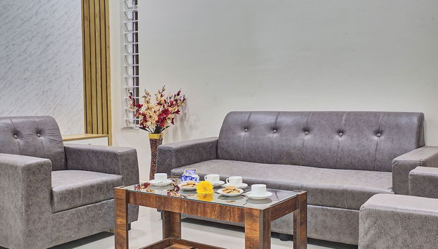 Sala de estar do lobby