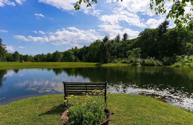Sunny Pond by Avantstay Secluded Estate w a Private Pond Gym Movie Theater - Foto 64