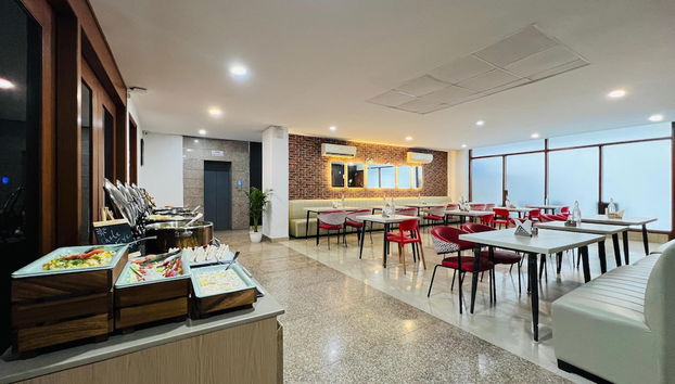 Sala de estar do lobby