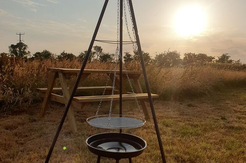 Foto 12 - 5m xl Bell Tent With log Burner, Near Whitby