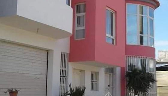 Fassade der Unterkunft