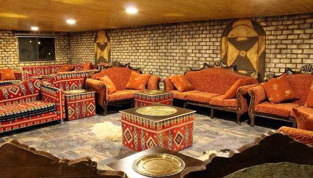 Sitzecke in der Lobby