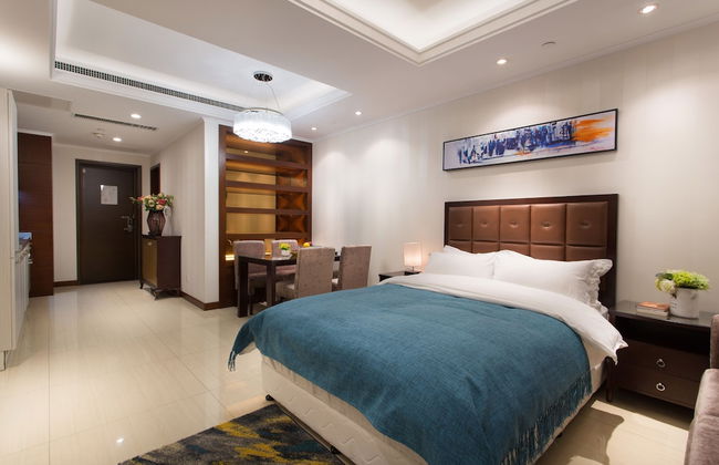 Qingdao Jinshan We Holiday Apt Wusi - Foto 1