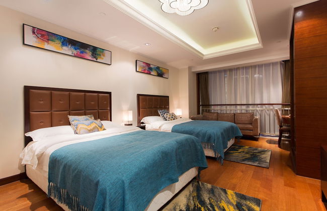Qingdao Jinshan We Holiday Apt Wusi - Foto 16