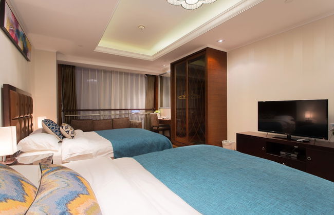 Qingdao Jinshan We Holiday Apt Wusi - Foto 15