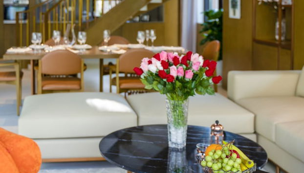 Sitzecke in der Lobby